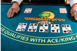 Denken Sie an Stud Poker abzüglich des Bluffens und der Zeit, die Sie am Spiegel verbringen, um Ihr Pokerface zu üben und Sie erhalten Caribbean Stud Poker